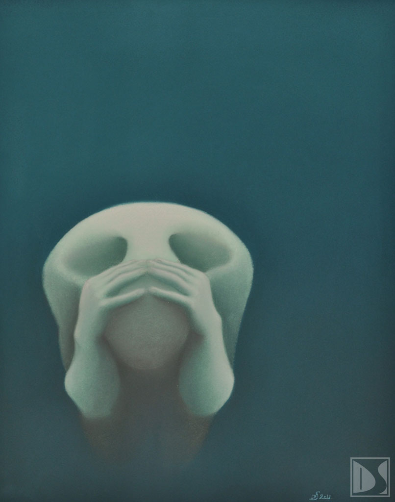 Maße: unbekannt / Technik: Kreide auf Papier