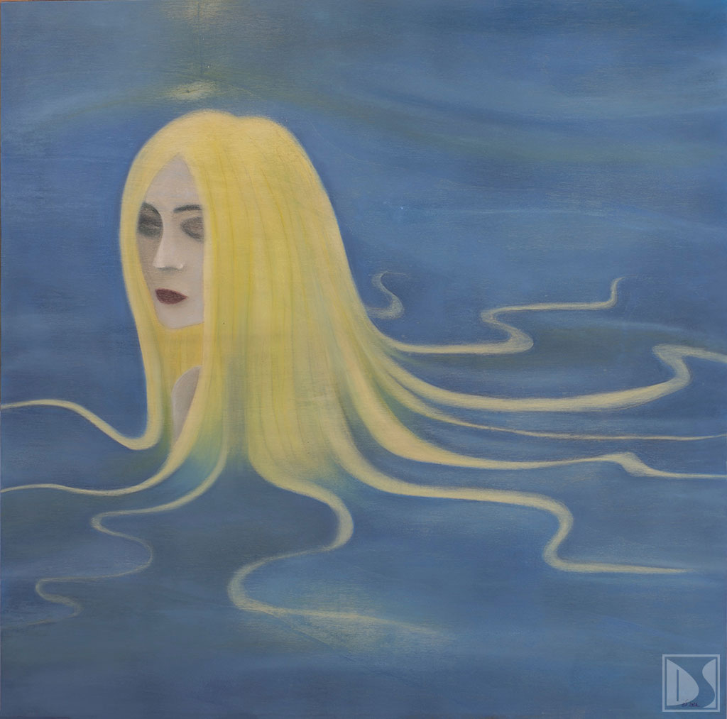 Maße: unbekannt / Technik: Kreide auf Holz